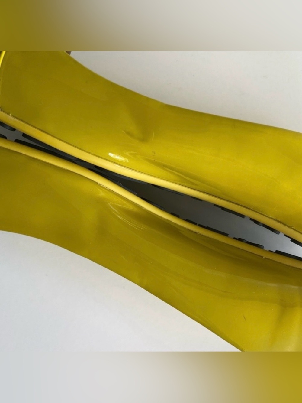 Jimmy Choo Morse Patent Leather Ballet Flats Size 10 - Picture 8 of 14